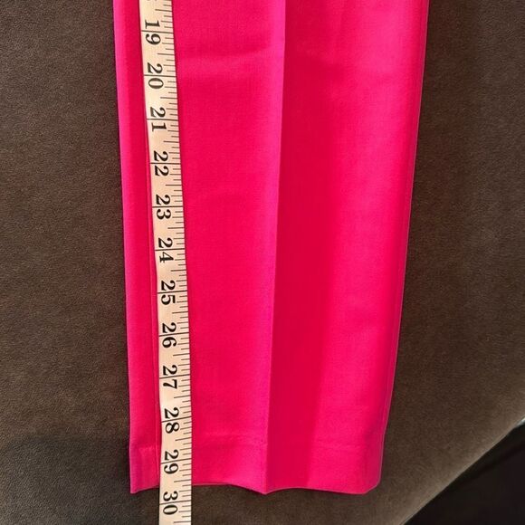 Men’s Pink 2 Piece Suit Two Button Slim Fit Size 30 Jacket 29 Pants NWT - Picture 12 of 12